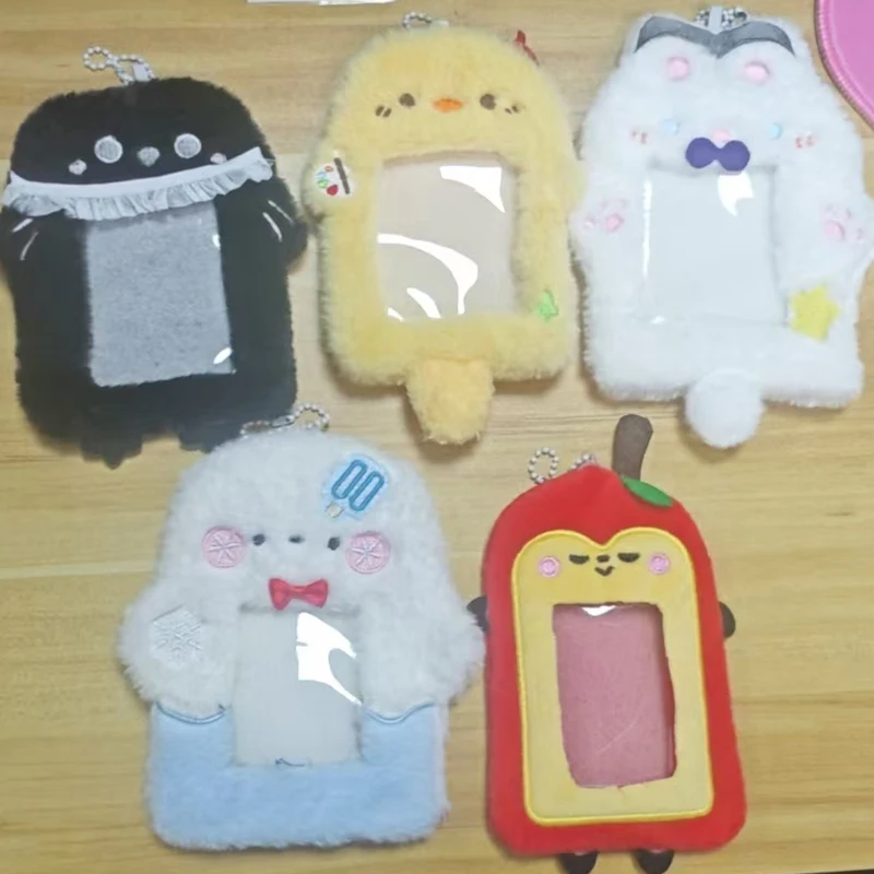 Love And Deepspace 3inch Photocard Holder Cartoon Xavier Zayne Rafayel ralayo Sylus Caleb Badge Pin Ita Bag Plush Protector Case