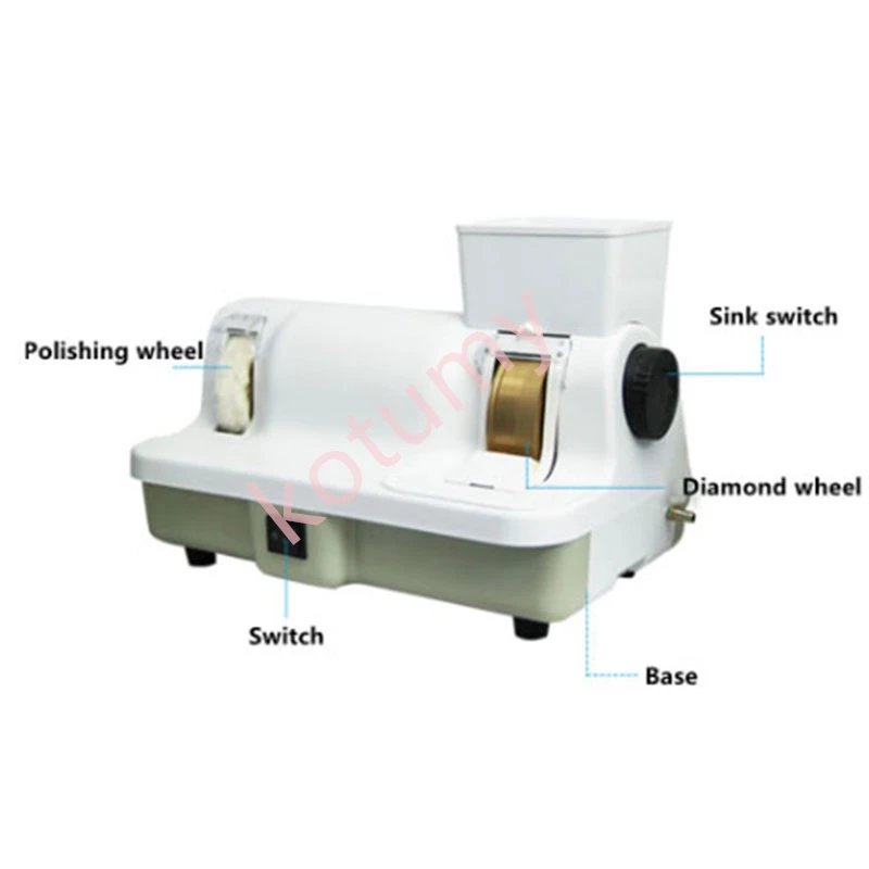 220v/110v Lens Polishing Grinding Machine Lens Hand Edge Grinding and Polishing Machines Lens Processing Equipment