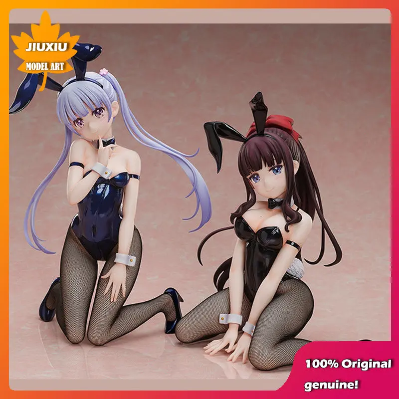 

NEW GAME Takimoto Hifumi Suzukaze Aoba Bunny Girl 100% Original genuine PVC Action Figure Anime Figure Model Toys Doll Gift