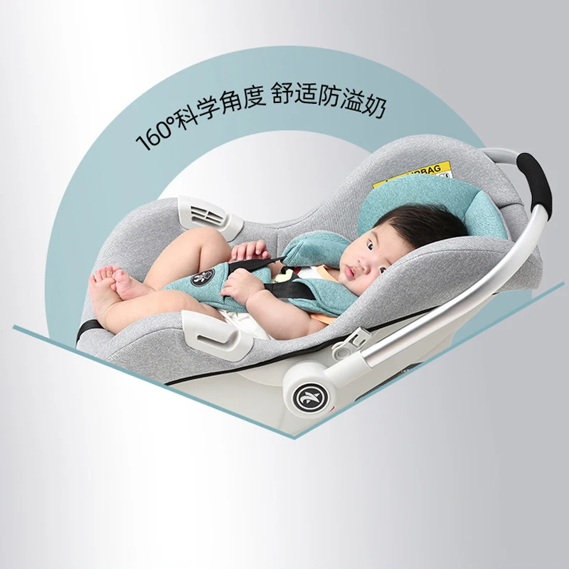 Newborn Car Seat Portable Baby Sleeping Basket Child Safety Seats Folding Baby Cradle Bed For 0-15 month