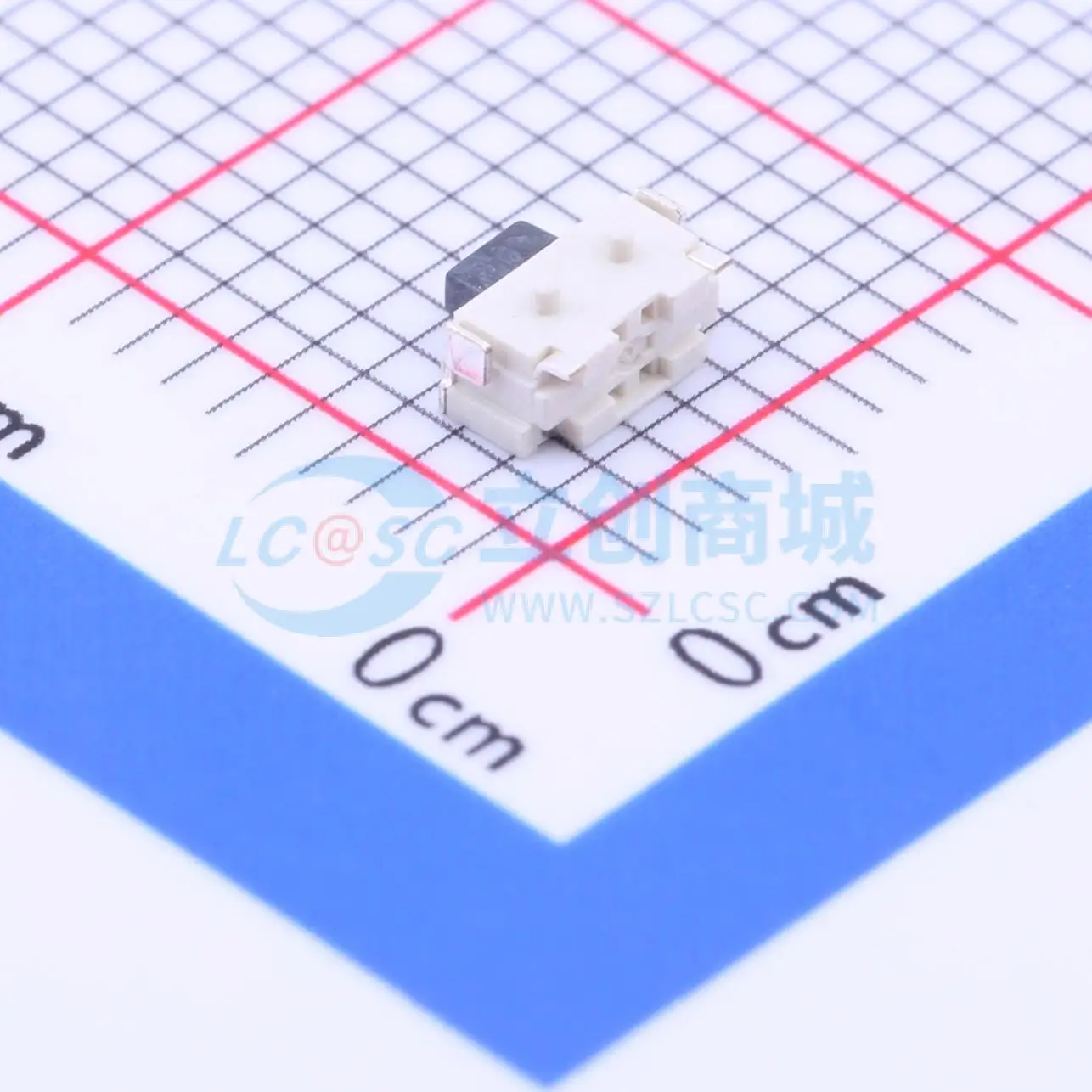 286pcs 1TS003B-1600-3500A-CT SMD 4x2mm SPST 1.6N Tactile Push Button Switch - view 2