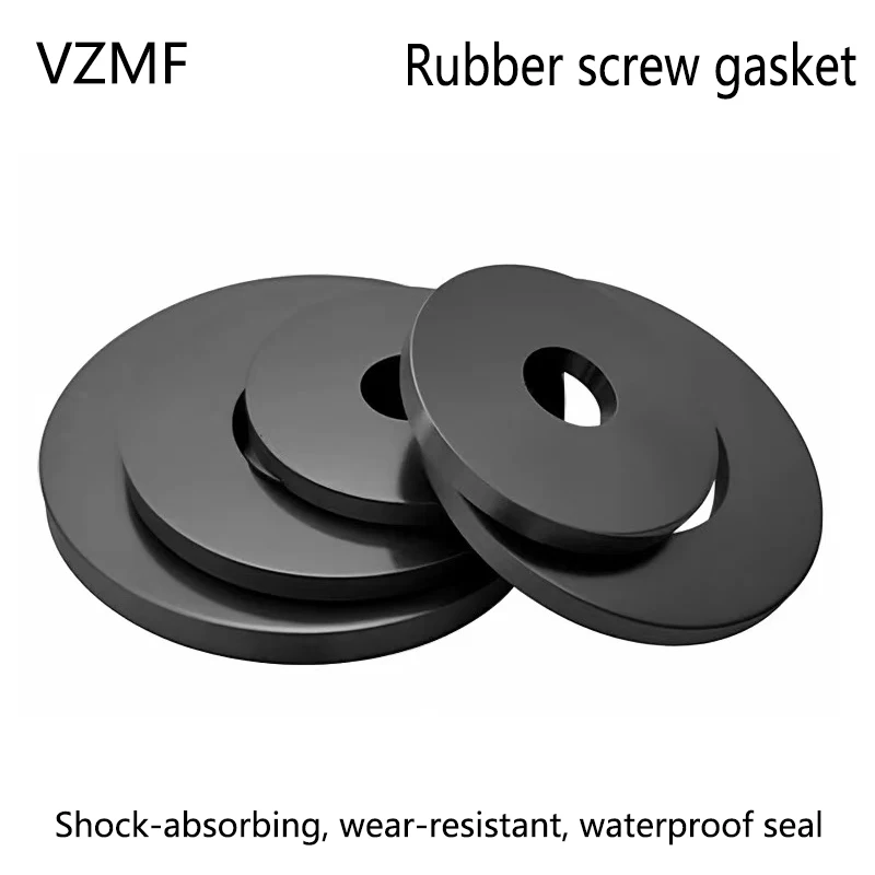 

Rubber gasket screw seal ring waterproof soft Dingqing gasket cushion flat gasket temperature resistant shock absorbing gasket