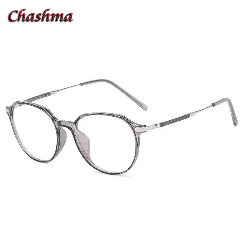 Chashma 안경 처방 렌즈, TR 90 라이트 프레임, 유연한 광학 안경, 학생 작은 얼굴 안경, 여성