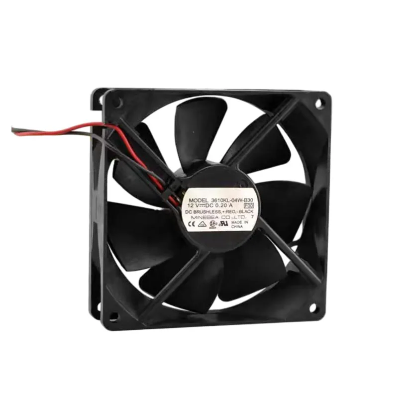 NEW ORIGINAL 3610KL-04W-B30 12V 0.20A 9025 90x90x25mm COOLING FAN RADIATOR