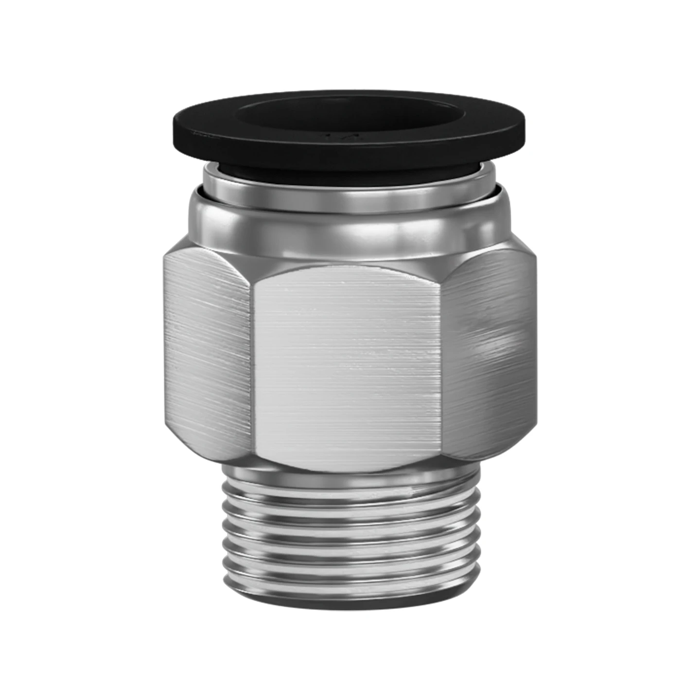 20Pcs PC Pneumatic Fitting PT Thread Cylinder Solenoid Valve Push In Quick Connect Air Tube 4 6 8 10 12mm-M5 01 02 03 04 Fitting