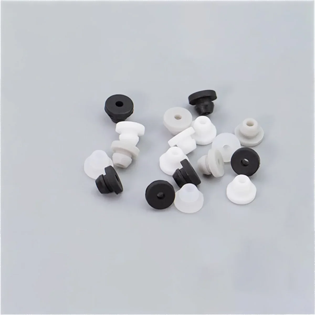 

High Temperature Resistant Silicone Protective Coil/Double-Sided White Silicone Protective Wire Loop Protective Wire Sleeve