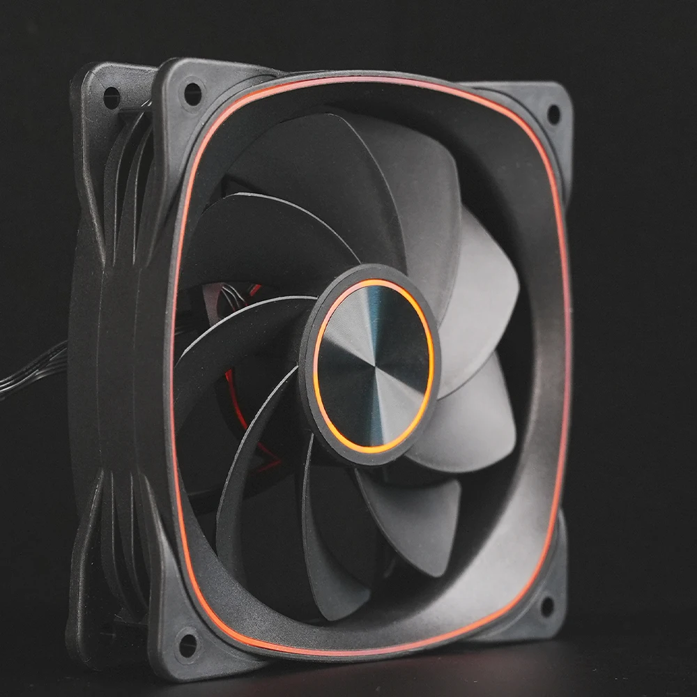 120mm Cooling Fan for Computer Case ARGB PWM Control Air Cooler for PC Case