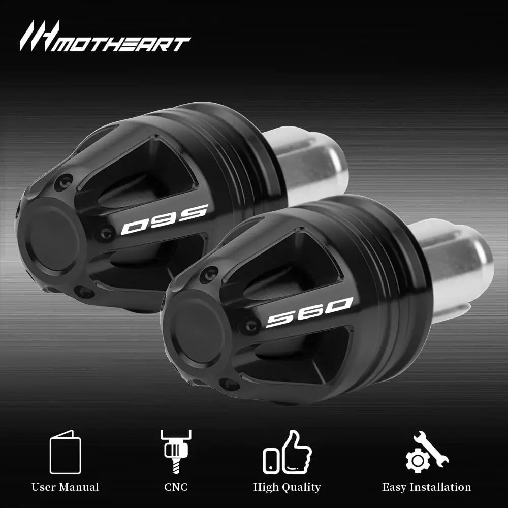 Embouts de guidon de moto pour TMAX 560 Tech MAX 2020 – 2023, barres de 7/8 pouces, 17mm de diamètre, accessoires tmax 560 tech max