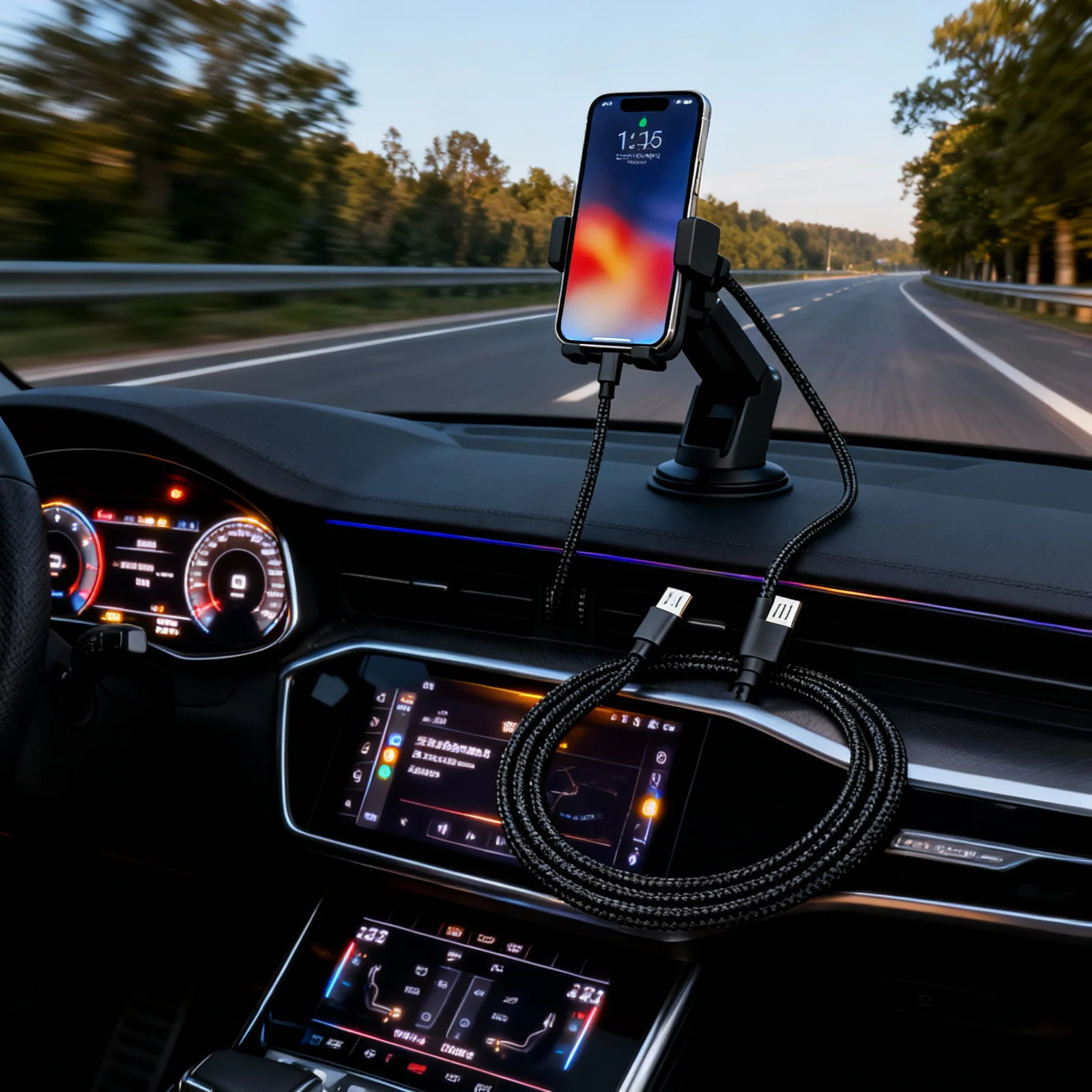 

1M Right Angle Usb Micro Cable Braided 90 Degree Charging Data Cord For Phone Fast Sync L-Shaped Durable Nylon Aluminum Case