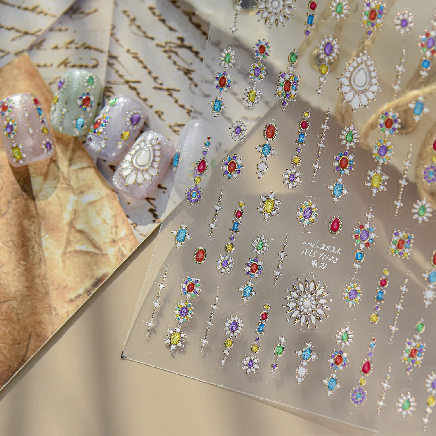 Colorful Gemstone Jewelry Jell - огляд і ціна Paper Weight Crystal