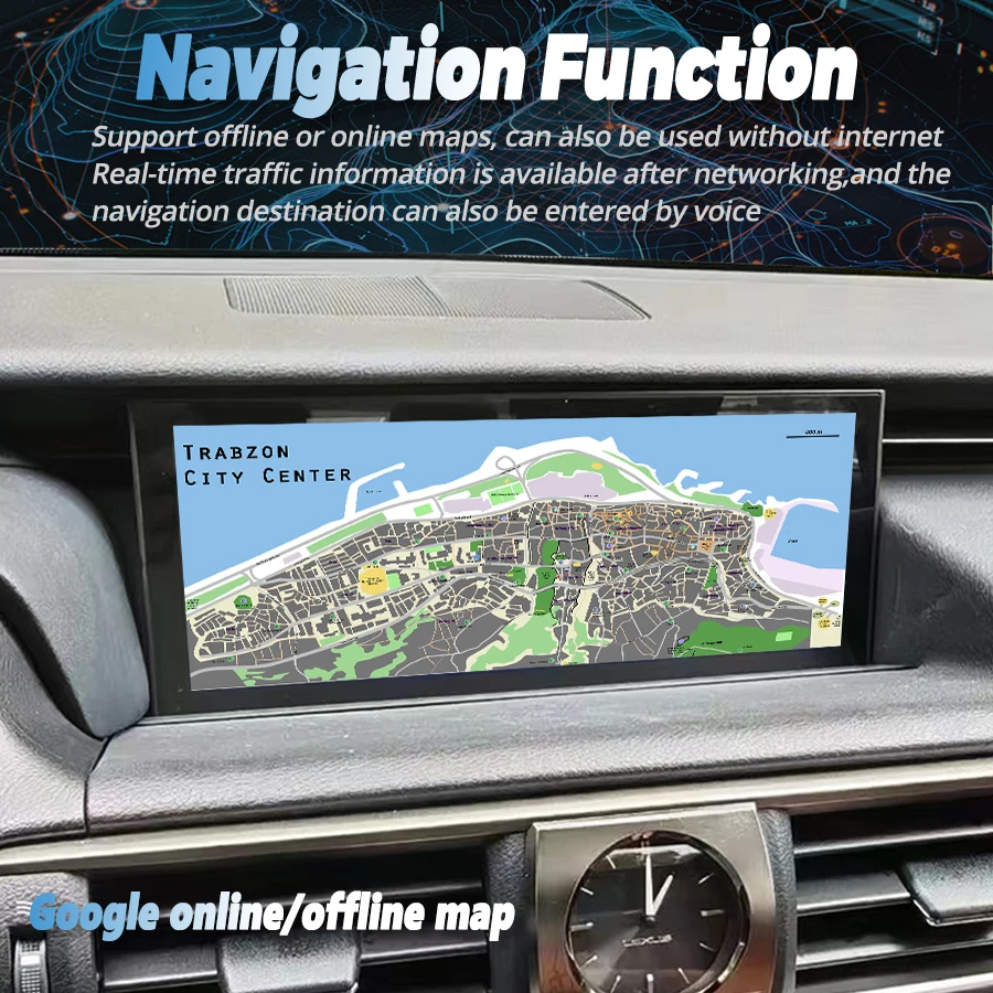 RHD CarPlay RDS 4G Autoradio Multimedia Video Player Autoradio 10.25 ''Voor Lexus IS RC 250 350 200 t 300 h 2017 Android 13 BT 5.0