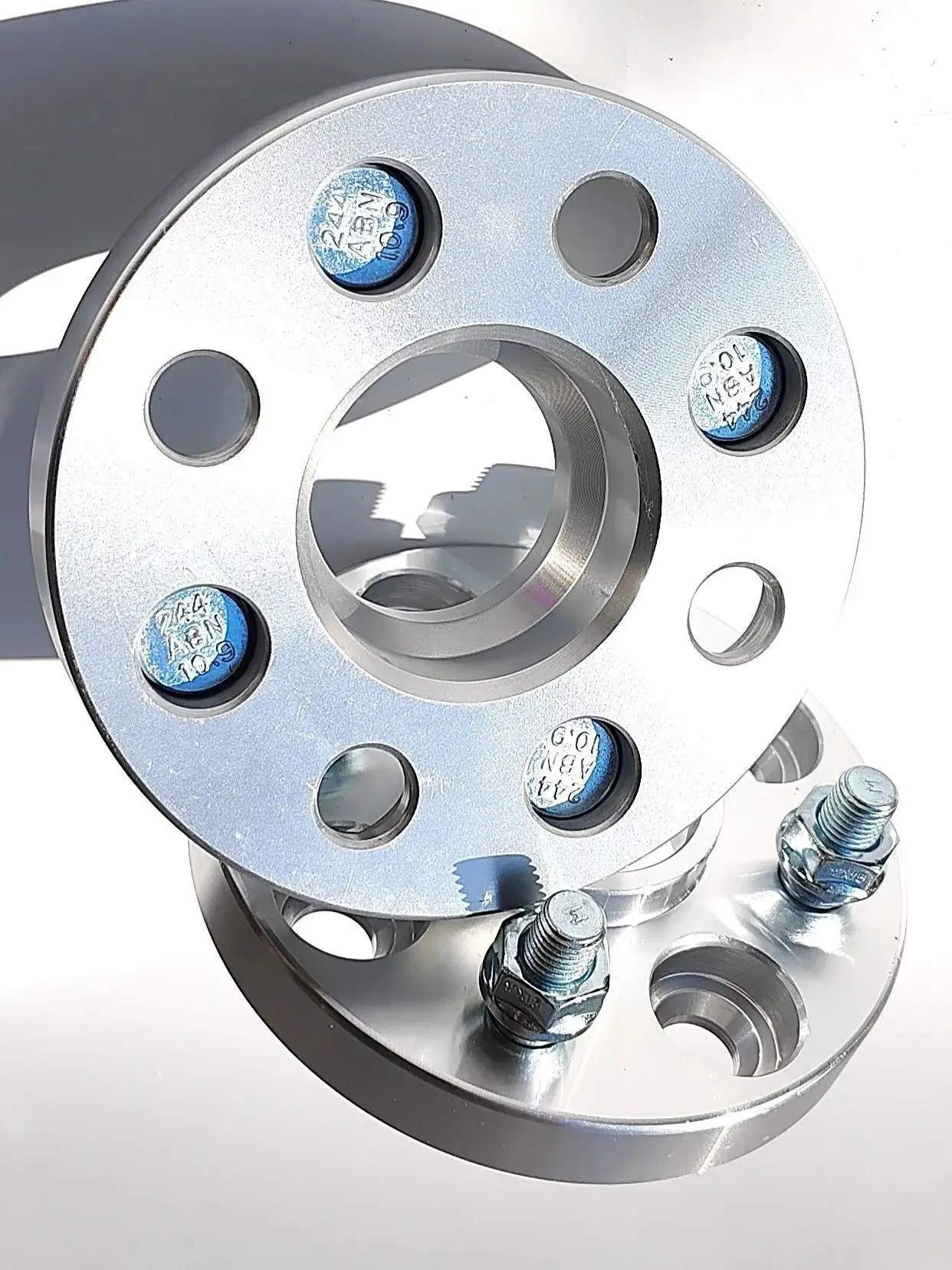Kit adaptador espaçador de roda de alumínio, espaçadores de roda 4x100 56.1 12x1.5 15 ou 20mm separadores para honda fit civic