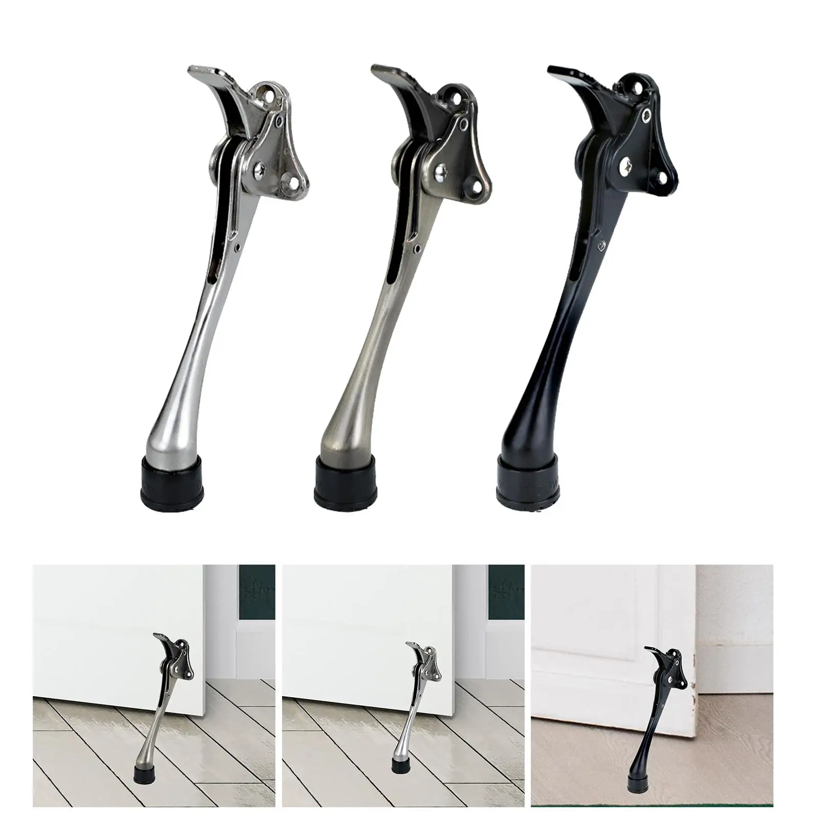 Doorstops, Wall Protector Door Stopper Windproof Door Blocking Device for Toilet