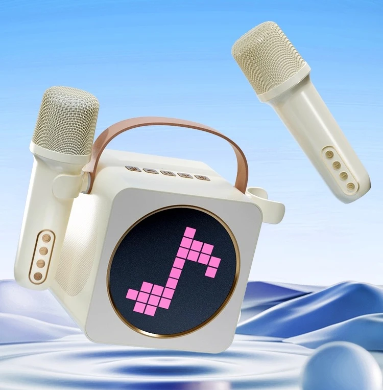 

Pailiwo Karaoke Speaker Microphone Integrated Home KTV Set Wireless Bluetooth Speaker Home Karaoke