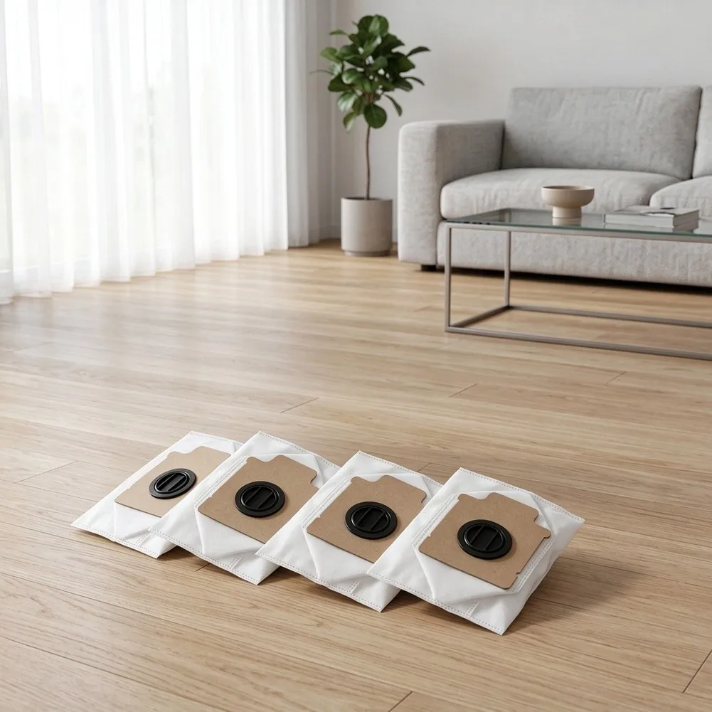 For Dreame Z40 Station High Capacity Bags Vacuum Cleaner Bags For Daily Maintenance No Tools Required Long-lasting Performance