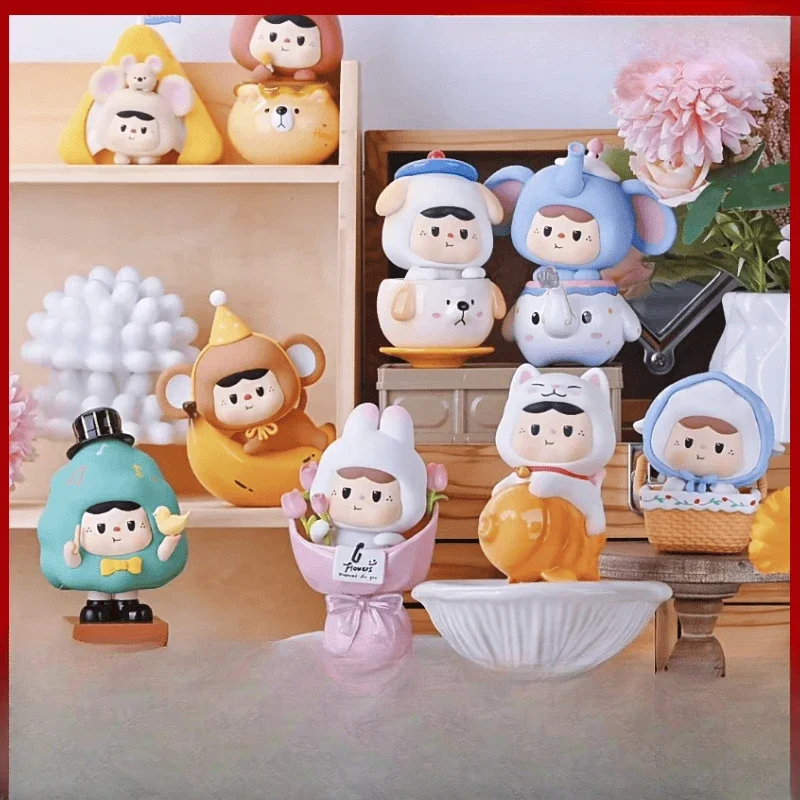 BAOBAO A Perfectly Full Spring with Baobao Series Blind Box Toys Mystery Box Cute Action Figure Desktop Ornament Kawaii Gift