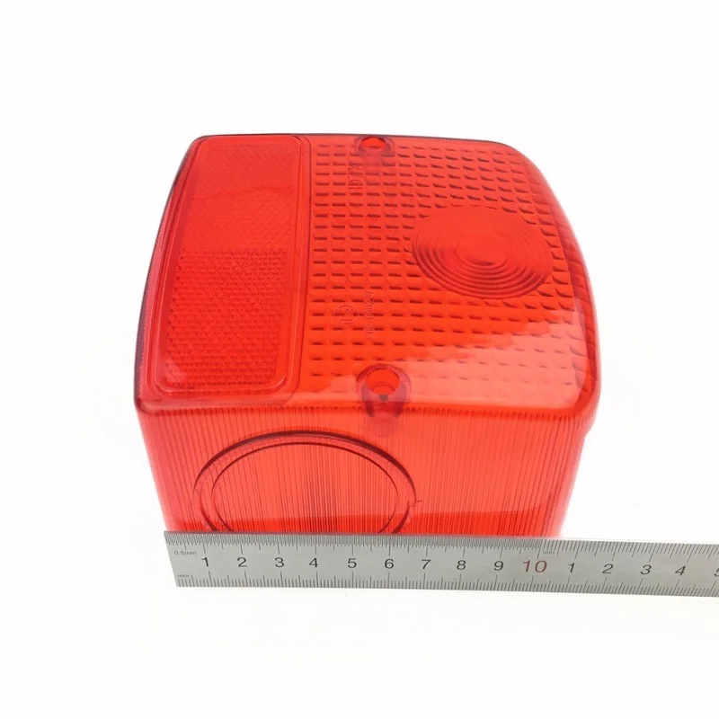 For GN125 Motorcycle Accessories Motorcycle Rear Light Shell Red Transparent Shell Accessories