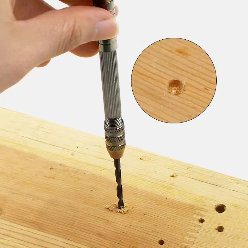 0,8-3,0mm Mini Manueller Bohrer Holzbearbeitungswerkzeuge Bohr-Rotationswerkzeug Handdrehbohrer Uhrmacher-Spannbohrer Uhrenreparaturwerkzeuge – Detail 4