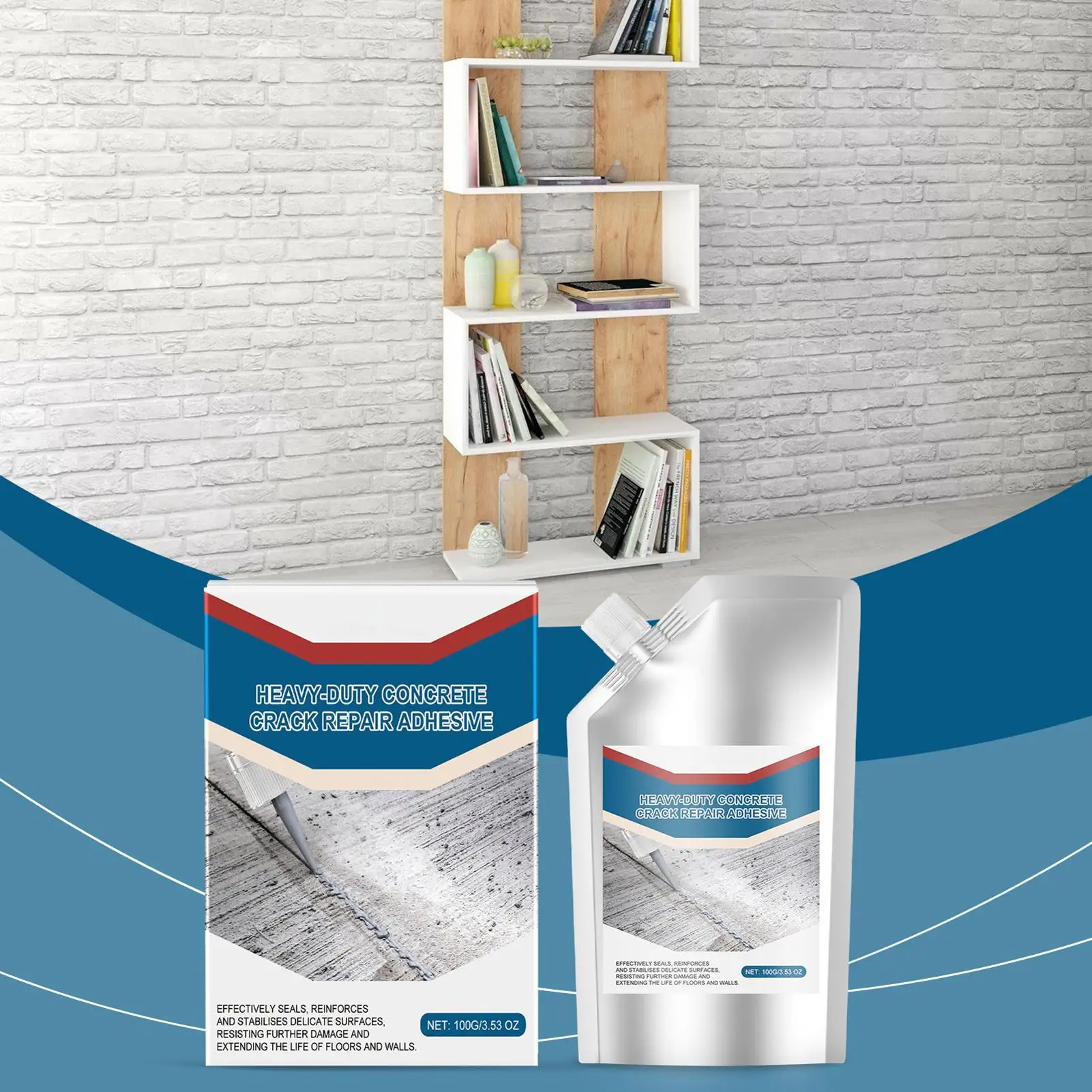 Sealant Roof Floor Caulking Glue For Concrete Joint Filling Sealant Crack Filler Quick-Drying Concrete Patch & Repair Sealing