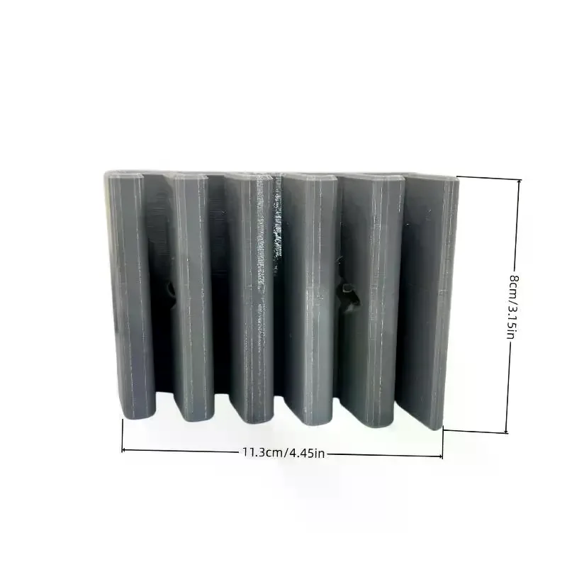 Under Cabinet Lid Storage Rack Wall Mount Multi Slot Container Lid Holder