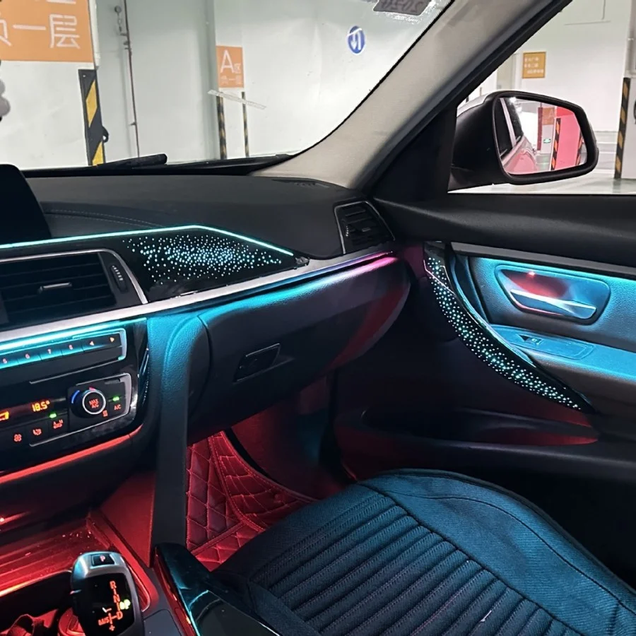 Car Ambient Light For BMW 2013-2019 3 Series 64 Color Atmosphere Light For F30 F31 F34 F36 Interior Decoration Accessories