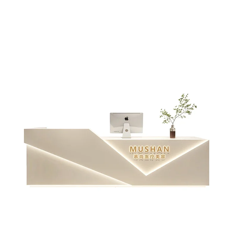 

Luxury Consable Reception Desk Garden European Cashier Reception Desk Counter Modern Escrivaninha Para Quarto Office Furniture