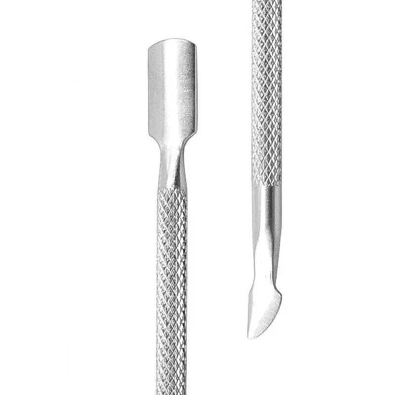 Stainless Steel Double Head Cuticle Pusher Manicure Tools for Nails Polish Glue Cuticle Remover Accessories