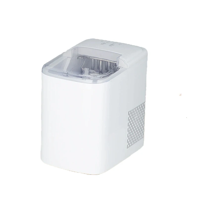 High Quality Automatic Electric Ice Maker with Cube Ice Portable Easy-to-Operate Plastic Housing Household Use Touchpad Control