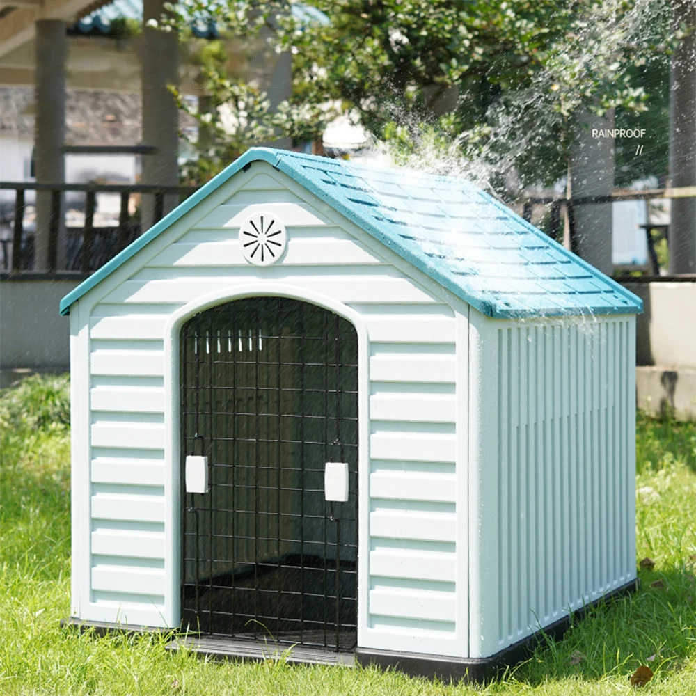 Manufacturer wholesale plastic waterproof outdoor large pet dog house