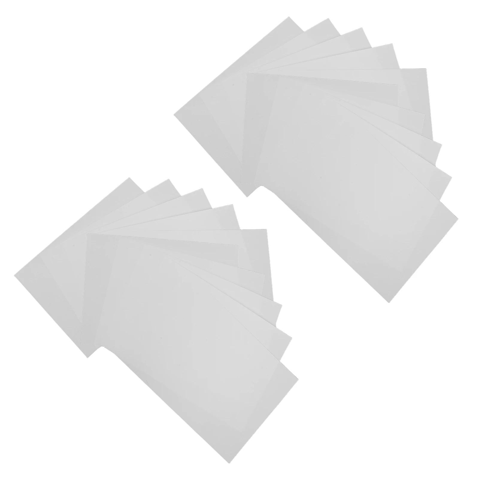 

20pcs Clear Frosted Shelf Liner 12X8 Inch Non-Adhesive Waterproof Non-Slip Kitchen Cabinet Mat Pantry Storage Wire Shelving