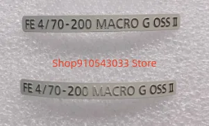 

Для Sony FE 70-200 мм F4 MACRO G OSS II, SEL70200G декоратор объектива имя табличка крышка новый оригинальный