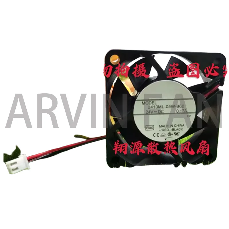 

2410ML-05W-B60 24 В постоянного тока 0,17 А 60*60*25 мм 6 см осевой вентилятор