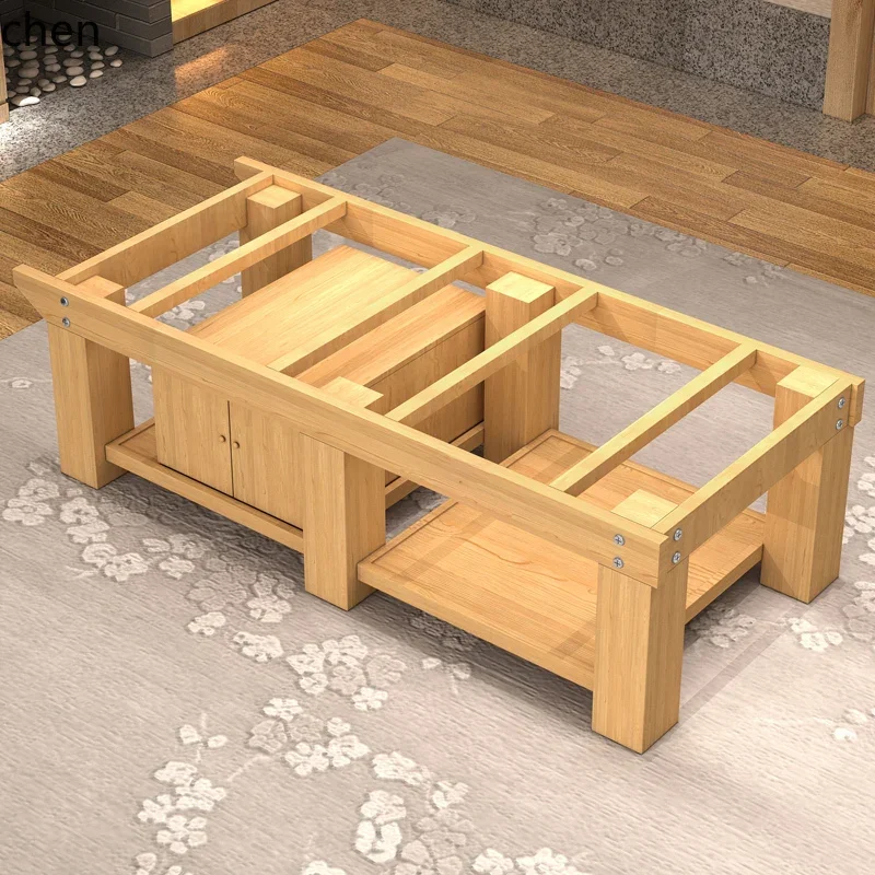 ZML Solid Wood Electric Beauty Bed for Beauty Salon Special Ear Picking Bed