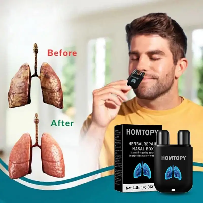 

Liver Cleansing Nasal Inhaler Herbal Repair Nasal Box Quick Natural Long Lasting Nasal Inhalers Stick For Women Men Adults