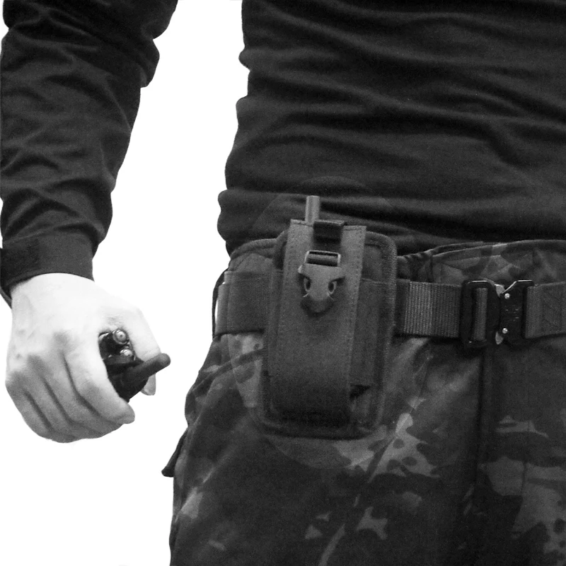 

Handheld Radio Bag Walkie-Talkie Package Walkie-Talkie Cover Walkie-Talkie Outdoor Machine Hanging Bag Molle Tactical Waist Bag