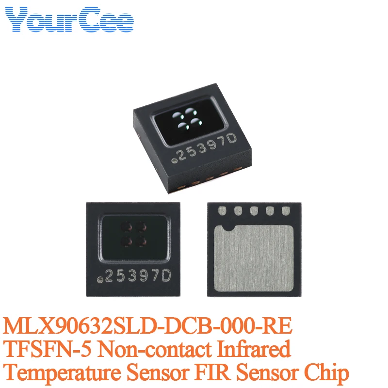 5PCS/1PC MLX90632SLD-DCB MLX90365LGO-ABD MLX90365LDC-ABD MLX90363KDC-ABB MLX90393SLW-ABA MLX90393ELW-ABA Sensor