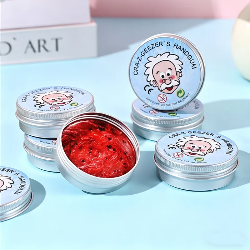 Reusable Putty Liquid Crystal Decompression Toys Transparent Elastic Modeling Compound Non-Toxic Creative Crafts Handmade DIY