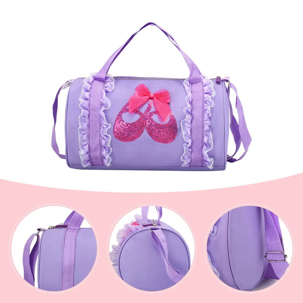 حقيبة باليه رائعة لحقيبة الكتف، حقيبة واحدة للرقص ذات سعة كبيرة لراقصة الباليه - حقيبة كتف #6