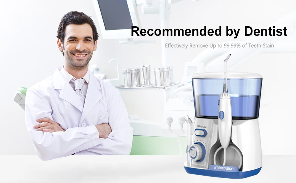 Munddusche Dental Wasser Flosser für Zähne Hochdruck Elektrische Dental Irrigator Wasser Flosser Mund Waschmaschine 800ML – Detail 12