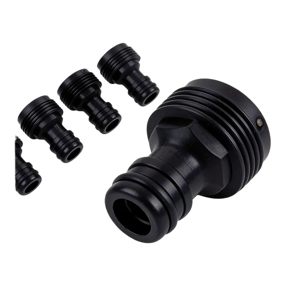 10 Pack Quick Connect Male Fittings for 3/4 Inch Garden Hose Threads ABS Plastic Compatible with RVs Boats and Sprinkler Systems