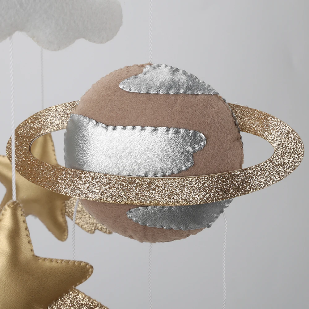 الفضاء الطفل المحمول الحضانة رائد الفضاء طفل رضيع صاروخ متنقل كوكب الفضاء الخارجي سرير المحمول #3