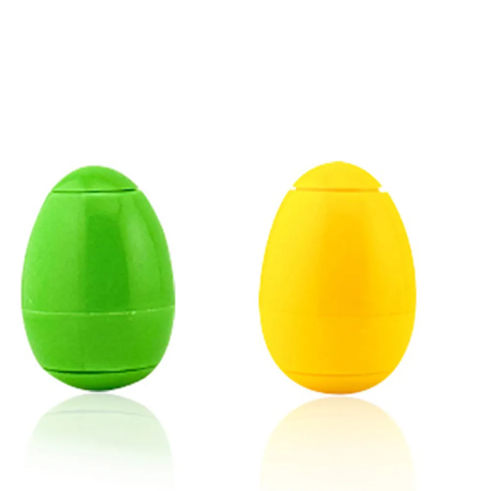 10Pcs Easter Egg Spinning Tops Creative Finger Spin Fidget Stress Relief Basket Fillers Goodie Bag Fun for Kids