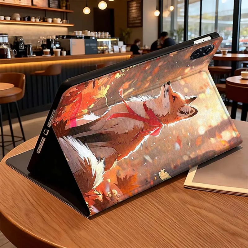 Cartoon Anime Fox For Huawei MatePad Air SE Pro M6 M5 M2 T10s T5 10 11 12.6 11.5 12 X 10.8 Inch 10.1 Tablet Case