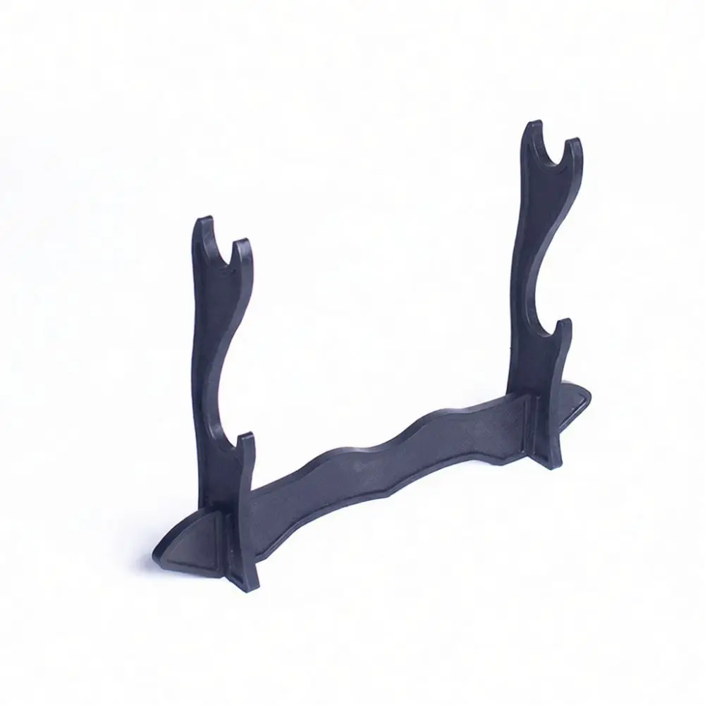 Plastic Bamboo Stand Mount Display Rack Holder Leather Shoulder Belt Harness Waistband For Cosplay Gear
