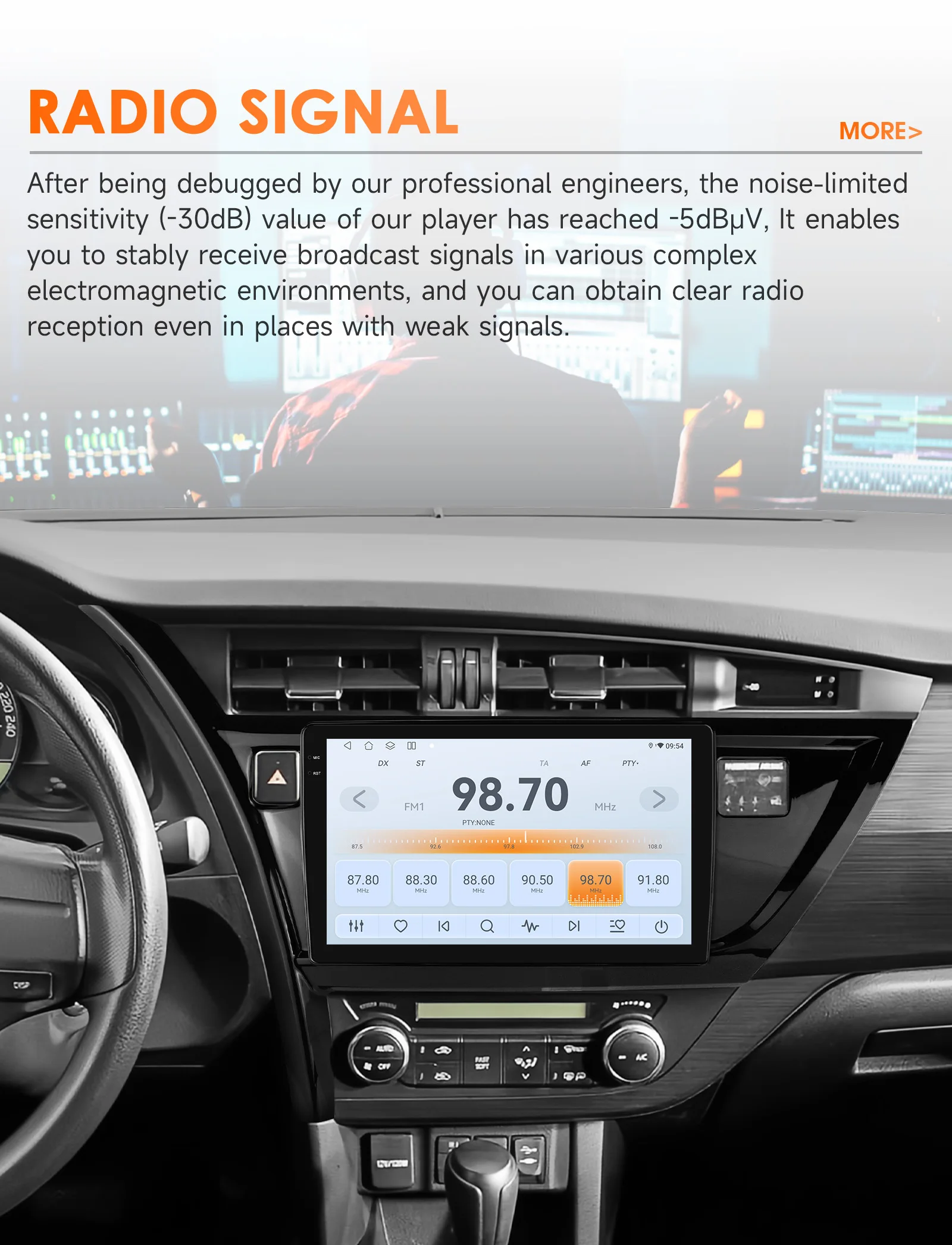 Hizpo Bluetooth Autoradios Für Toyota Corolla Auris 2013-2016 Carplay Intelligente Systeme Autoradio Stereo Multimedia GPS Wifi – Detail 21
