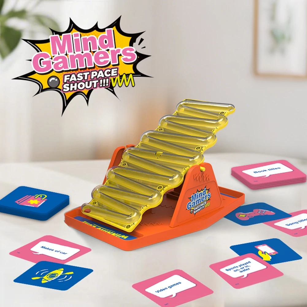 Tilt N Shout A Speedy Family Board Game Fast-Paced Family Party Board Game for Adults and Kids