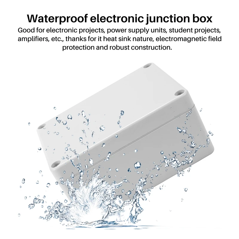 

Waterproof Plastic Electronic Enclosure Project Box 115 x 90 x 55mm-VVBC