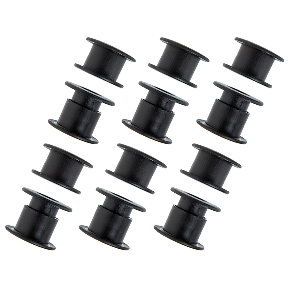 

6 Pairs Football Machine Bearing Foosball Table Board Rod Component Supplies Plastic Shaft