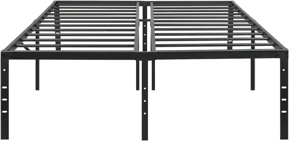 

Heavy Duty Tall 15.6Nch Platform Twin Bed Frame With Large Under Bed Storage Metal Bedframe No Box Spring Needed For Kids