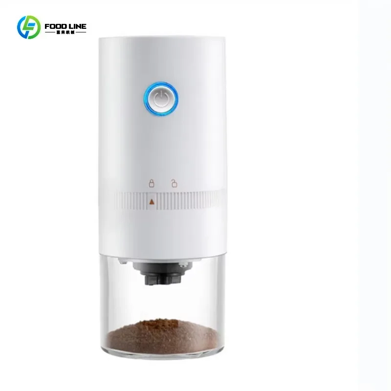 

Портативная USB-заряжаемая электрическая кофемолка для кухни, беспроводная мини-кофемолка